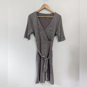 Toad&Co Cue Cafe Wrap Organic‎ Cotton Patterned Dress